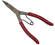  G407.NP Straight Tip Lock Ring Pliers, 9 inch with Satin Finish (Satin) 