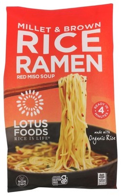 Lotus Foods Organic Ramen Miso Soup Mix-Millet & 2.8 Ounce (Pack of 1) 