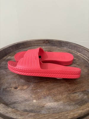 REEF Women's Water Scout Slide Hibiscus Size 7 New
