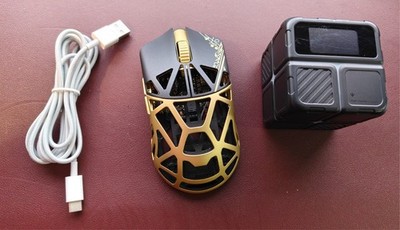 WLmouse Beast Black And Gold Wireless Gaming Mouse WL Mouse