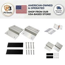 Sturdy Aluminum Ramp Kit: 1400 lb Capacity with Easy Setup and Non-Slip Design