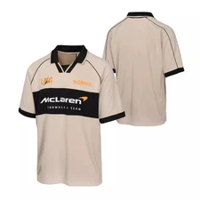 F1 mcLaren team driver Lando Norris 4 polo shirt, Formula 1 polo shirt , F1