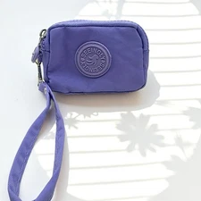 Taro Color Small Wallet or Cosmetic Wristlet