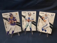2010 Panini Rookies & Stars Tony Romo, Peyton Manning, Brett Favre