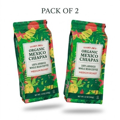 2 Pack  Trader Joe's Costa Rica Coffee Tarrazu - Medium Dark Roast