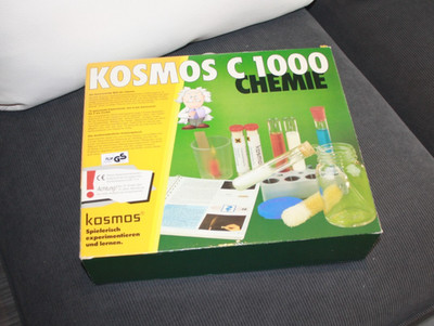 Kosmos C 1000 Vintage  Chemie Labor Chemiekasten ungebraucht