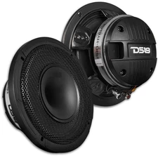 2x DS18 6.5" 2-way Speakers with Driver - PRO-HY6M Slim 150 Watts Rms 8-ohm