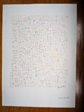 Mark Rothko signed abstract  picture  art 
