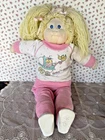 Vintage LITTLE PEOPLE Cabbage Patch Doll Blonde Soft Sculpture RARE!