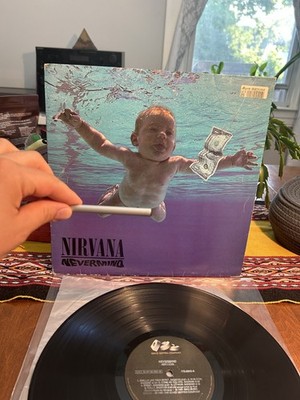 Nirvana Nevermind 1992 LP Brazil Sub Pop Grunge Alternative Rock NIN original