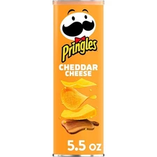 Pringles Cheddar Cheese Potato Crisps, 5.5 Ounce 