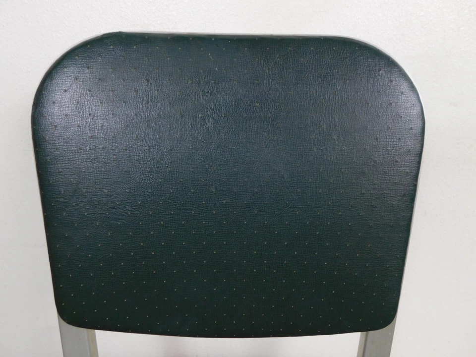 Ретро 70-е Goodform EMECO Era Philco CORP Матовый Алюминиевый Стул Искусство Металл Const - Изображение 4 из 4