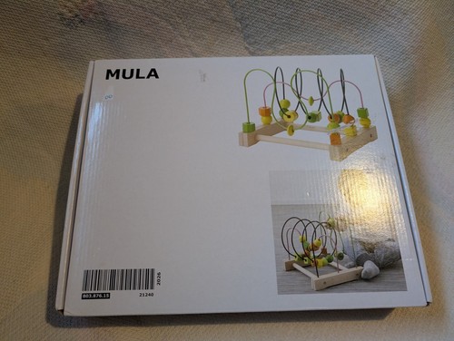 IKEA MULA Bead roller coaster Toy 803.876.15 Toddler Developmental ~ NEW SEALED - Picture 1 of 2