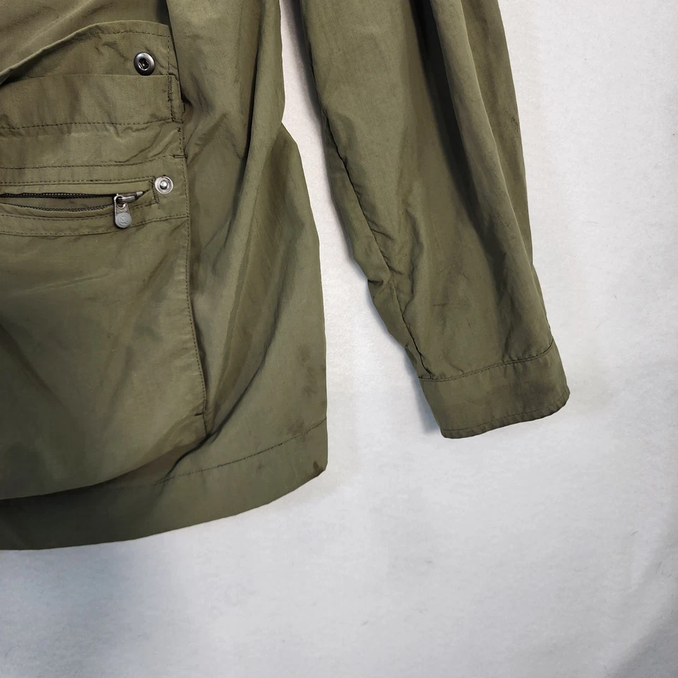 Chaqueta Aigle Adulto 2XL Verde Campo Nylon Chaqueta Abrigo Para Hombre Foto 3 de 4