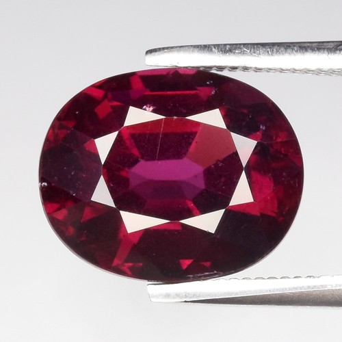 TOP TOP ! RHODOLITE ROSE POURPRE DE TANZANIE : 6 mm x 6 mm
