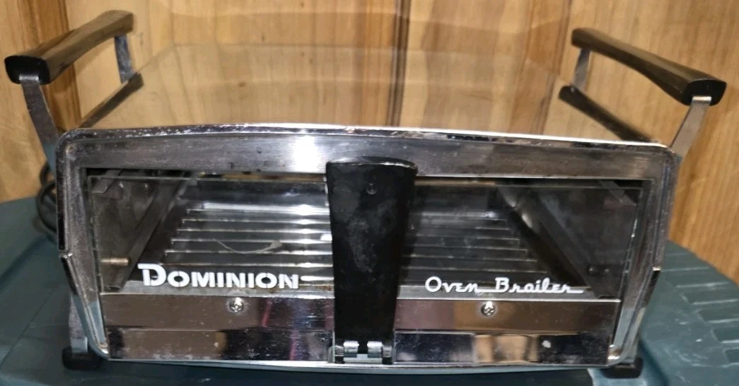 Vintage Dominion Oven Broiler Broil N Toast Bake Roast 50s 60s Retro MCM 2520