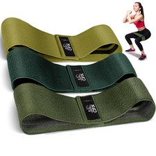 "Resistance Bands Set for Hips  Glutes 3 Levels for Home Fitness, Yoga"