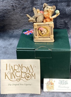 Small Treasure Jest Courtenay Harmony Kingdom TJDLCA6 England 2002 Lt Ed