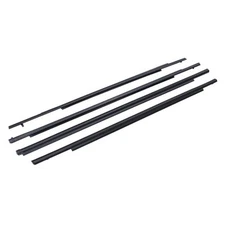  Front Rear Door Window Belt Moulding Trim Weatherstrip Seal Set for 