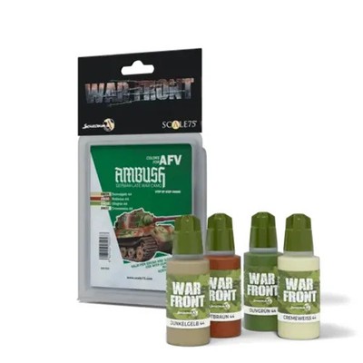 Paint Set Warfront AMBUSH | englisch | SCALE75 PAINTS | EAN 8423153054577