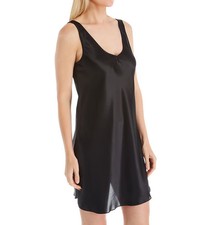 Shadowline 27091 Satin Essentials Wide Strap 34 Inch Chemise