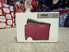 The Ridge Slim RFID Blocking Wallet Cash Strap - Flamingo Pink - New! WL2UPC