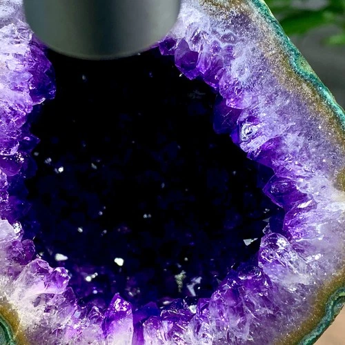 3.90LB Natural Amethyst geode quartz cluster crystal specimen Healing