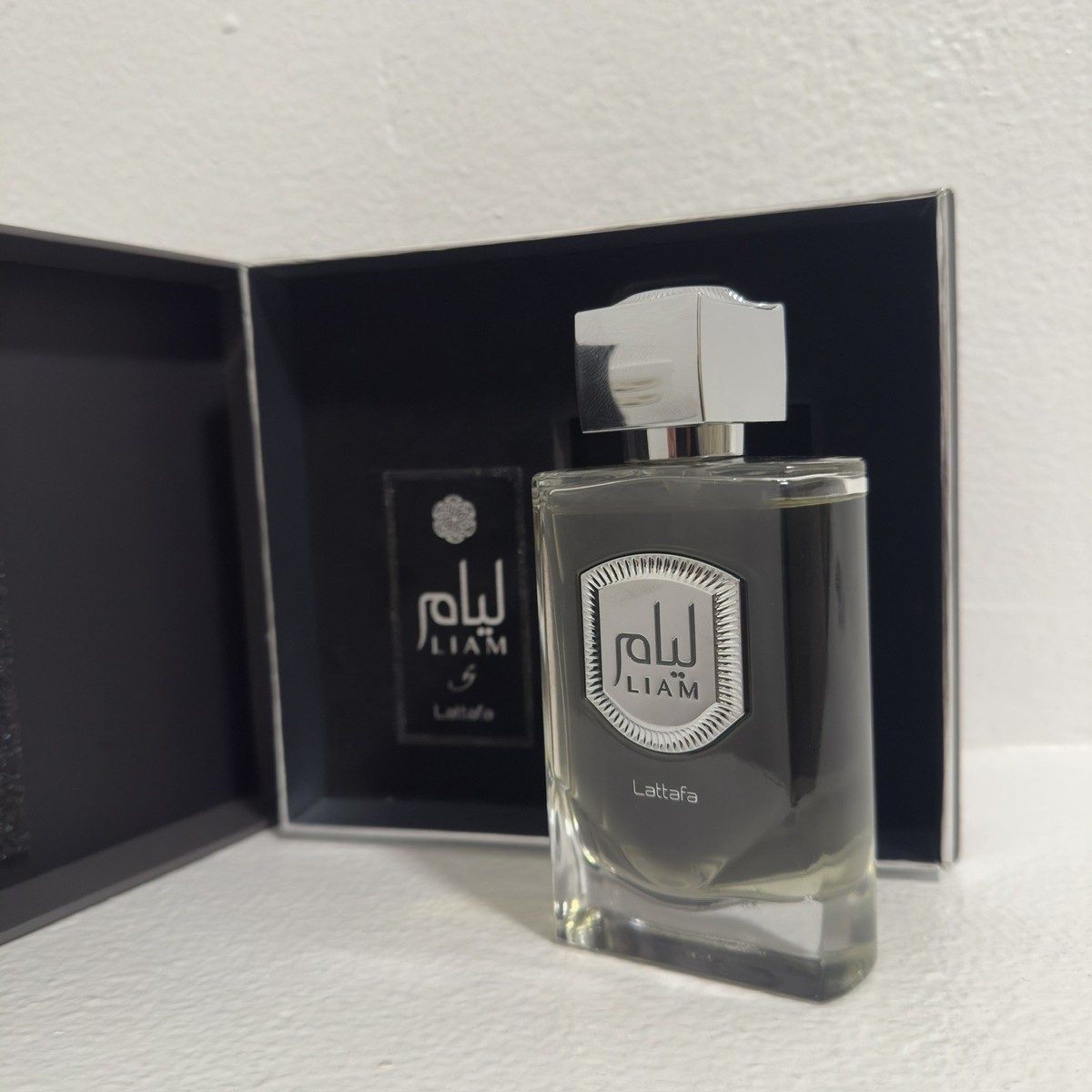 Lattafa Liam Grey EDP Spray 100 ml 3.4 oz Premium Men's Fragrance