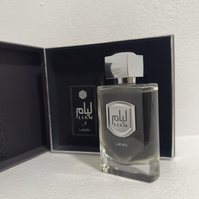 Lattafa Liam Grey EDP Spray 100 ml 3.4 oz Premium Men's Fragrance