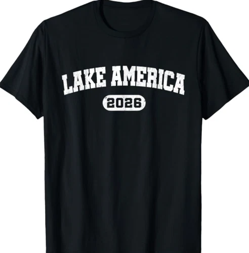 Vintage Lake America Est 2026 American Patriot Men Women T-Shirt - product listing photo