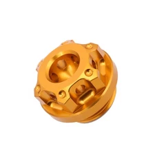 Gold Classic CNC Oil Filler Cap For Kawasaki ER-6F 06-16 15 14 13 12 11 10 09 08
