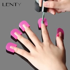 Nail Art Tools - 26pcs French Manicure Shield - G Curve Finger Covers