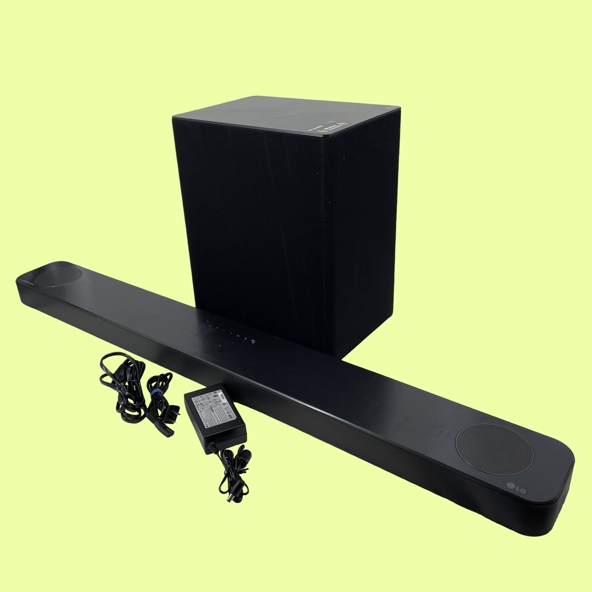 LG 3.1.2-Channel Soundbar SN8YG & Subwoofer SPN8-W 440W High Res