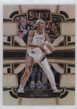 2024 Panini Select WNBA Concourse Silver Prizm A'ja Wilson #86 1js1