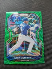 2021 Panini Prizm #109 Whit Merrifield Green Wave Prizm