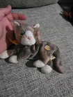 Ty Beanie Baby CAPPUCCINO the Cat 2003 BBOM Vintage Beanie Stuffed Animal Toy