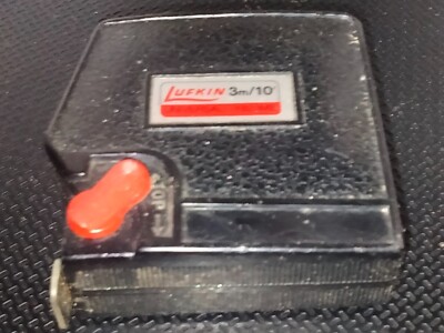 vintage lufkin 3m metal tape mesaure made in holland rare