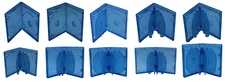 New VIVA ELITE Premium Blu-Ray Replacement Movie Storage Shell Cases 1-10 Discs