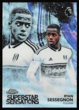 2018-19 Topps Chrome Premier League Ryan Sessegnon Superstar Sensations Fulham