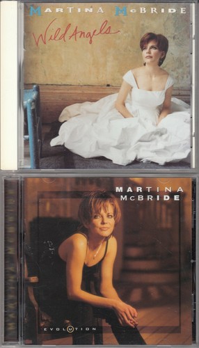 CD Lot x 2 - MARTINA McBRIDE - Evolution + Wild Angels - Broken Wing + - 第 1/2 張圖片