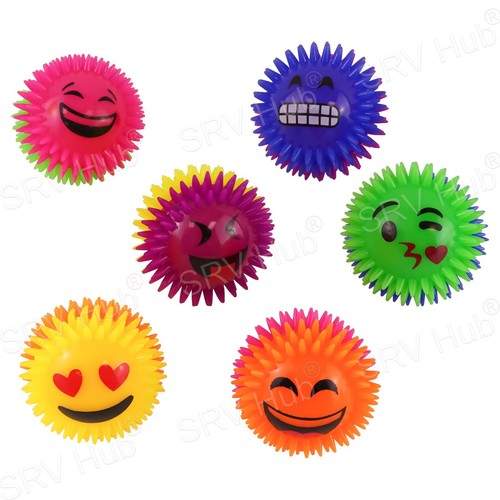 Sensory Builder Bicolore Illumina Spikey Ball 7cm Squeeze & Stress Giocattolo Sensoriale - Foto 85 di 112