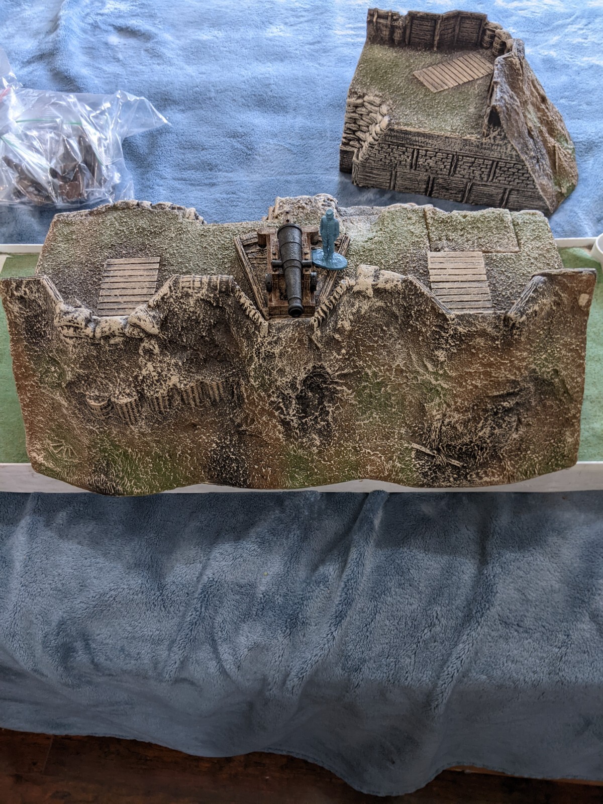 Barzso Civil War Fortress Playset VHTF Large Wall eBay