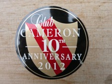 Scotty Cameron 2012 Club Cameron Naklejka członkowska 10th Anniversary Limited Ed Fabrycznie nowa w pudełku