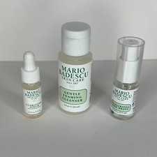 Mario Badescu Set - Cleanser, Dew Drops, Clarifying Serum - Mini Travel Size