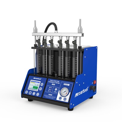 V310 Car GDI Fuel Injectors Tester Cleaning Machine 6 Cylinder VS AUTOOL CT400