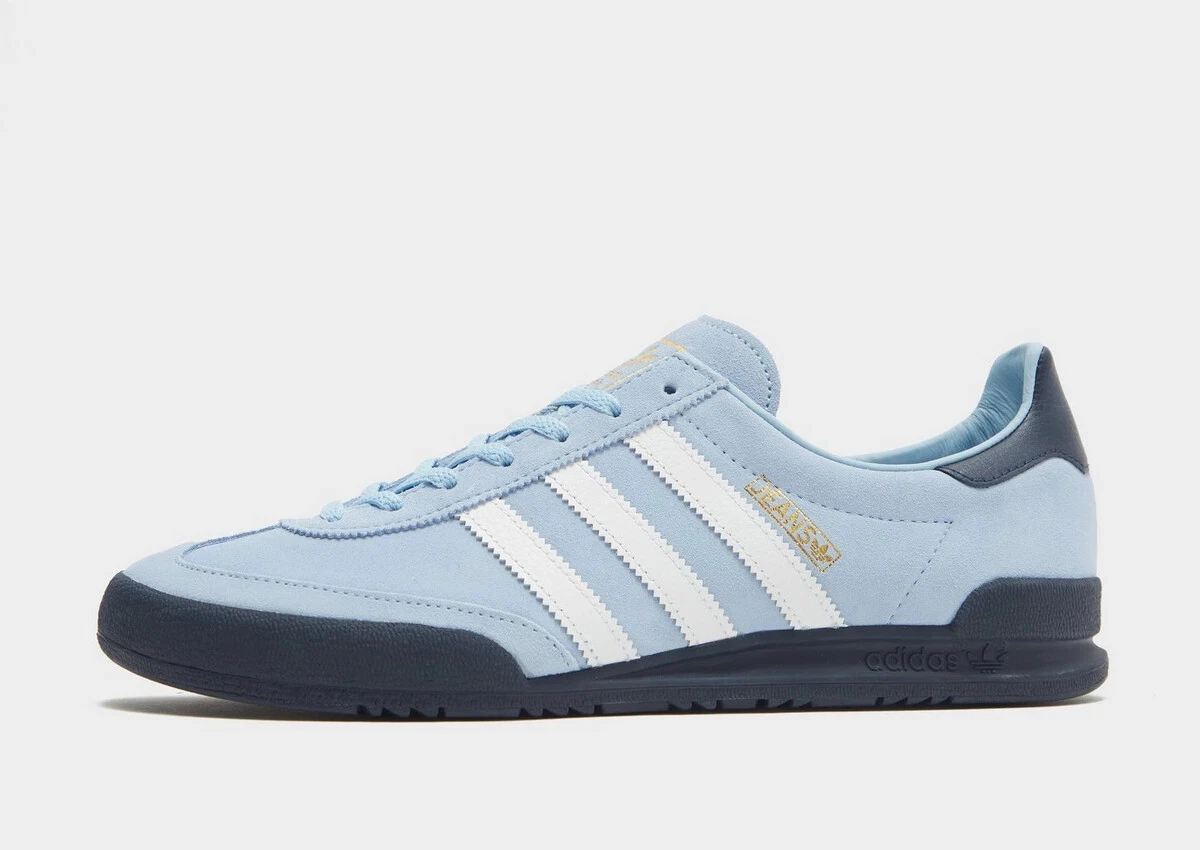 adidas Originals Jeans&#039; Suede Men&#039;s Trainers in Blue eBay