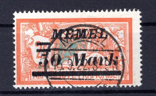Memel 97II Abart Stamped BPP (K8187