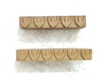 Wooden Hand Carved Border Printing Stamp Block for Fabrics Printing RBT-140