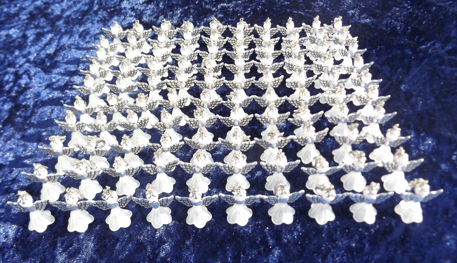 SCHUTZENGEL FEE WEISS GLÜCKSBRINGER HOCHZEIT TAUFE KOMMUNION ENGEL GASTGESCHENK*