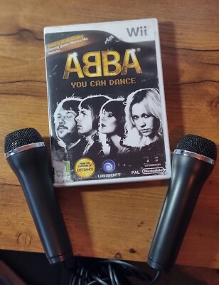 ABBA: You Can Dance + 2x kabelgebundene USB Mikrofone - Mikrofon - Nintendo Wii Karaoke